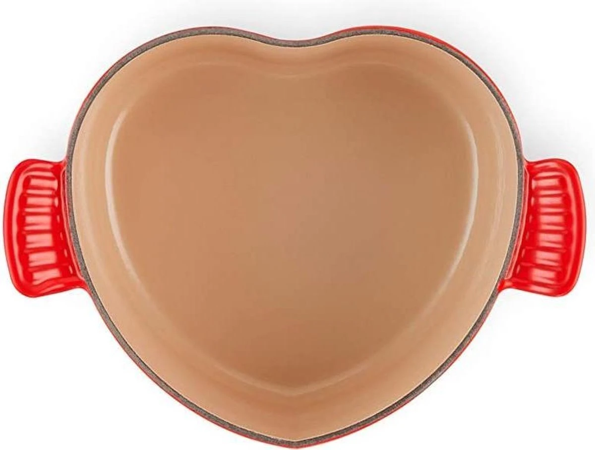 LE CREUSET - Signature - Braadpan Hart 20cm Rood 5 LE CREUSET - Signature - Braadpan Hart 20cm Rood - Afbeelding 3