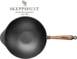 Skeppshult - Wokpan Walnoot Handgreep 32 Cm 12 Skeppshult - Wokpan Walnoot Handgreep 32 Cm -Kookgerei Korting Winkel 1200x926 59