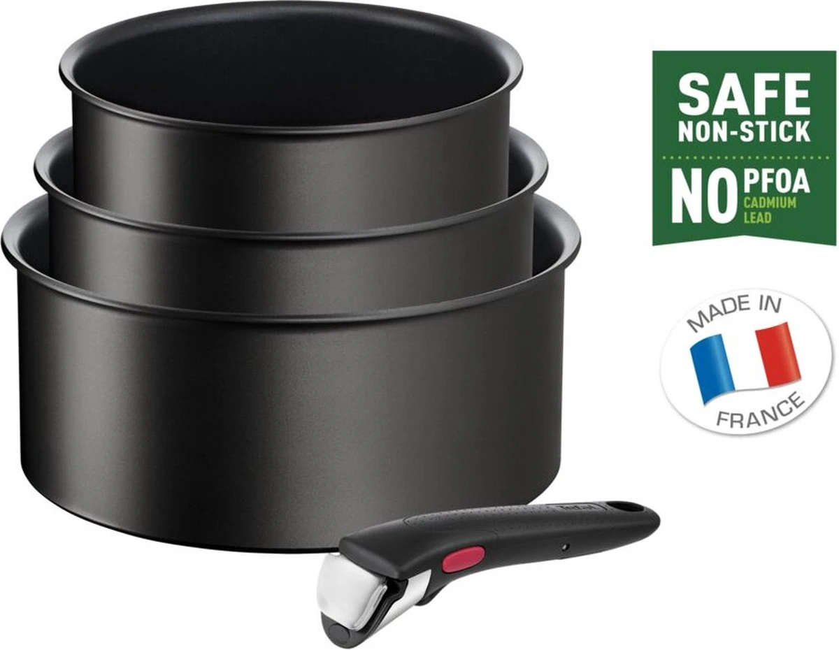 Tefal Ingenio Unlimited - Pannenset - 4-delig 9 Tefal Ingenio Unlimited - Pannenset - 4-delig - Afbeelding 7