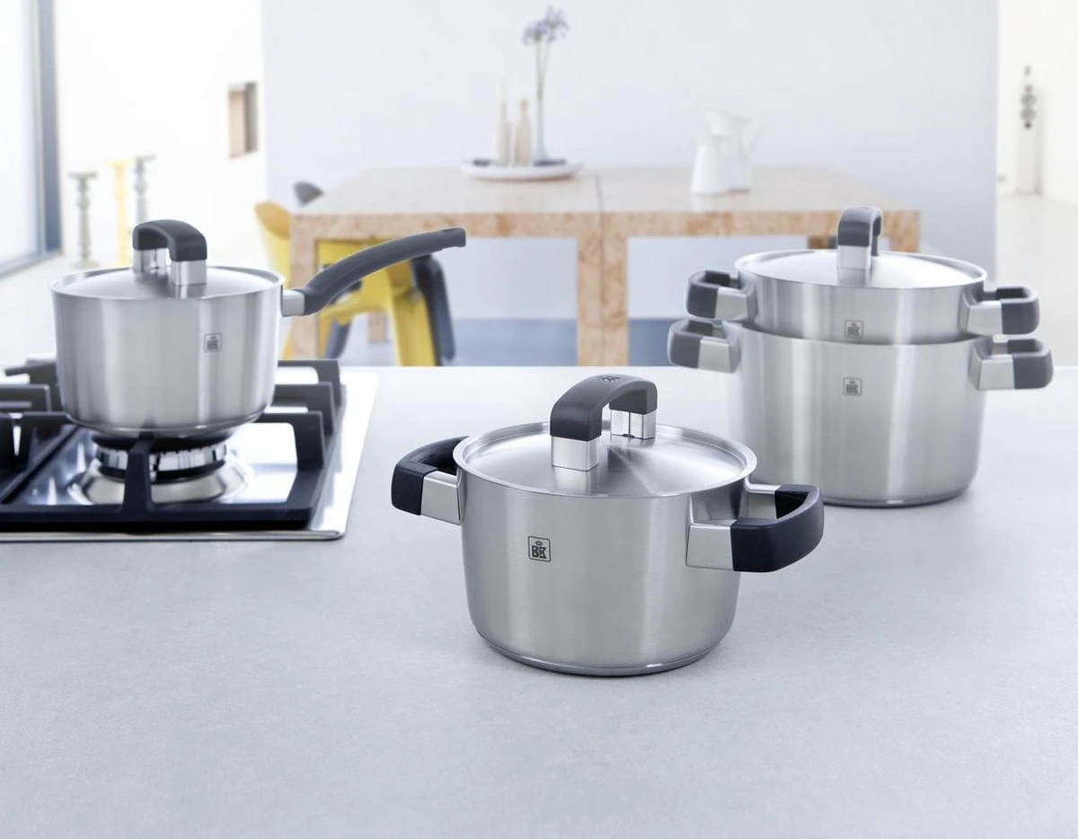 BK Conical Cool Kookpan - Ø 20 Cm - RVS - Inductie 5 BK Conical Cool Kookpan - Ø 20 Cm - RVS - Inductie - Afbeelding 3