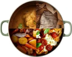 BK Bourgogne Braadpan Ø 24 Cm - Groen - Gietijzer - Inductie 9 BK Bourgogne Braadpan Ø 24 Cm - Groen - Gietijzer - Inductie -Kookgerei Korting Winkel 1200x945 7