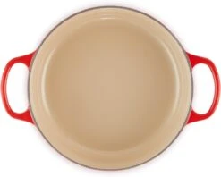 Le Creuset - Gietijzeren - Lage Braadpan - 24cm - Kersenrood 35 Le Creuset - Gietijzeren - Lage Braadpan - 24cm - Kersenrood -Kookgerei Korting Winkel 1200x963 1