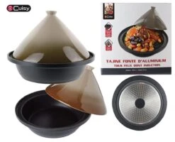 Tajine Ø 30 Cm Geschikt Voor Alle Kookplaten, Inclusief Inductie. 9 Tajine Ø 30 Cm Geschikt Voor Alle Kookplaten, Inclusief Inductie. -Kookgerei Korting Winkel 1200x970 1