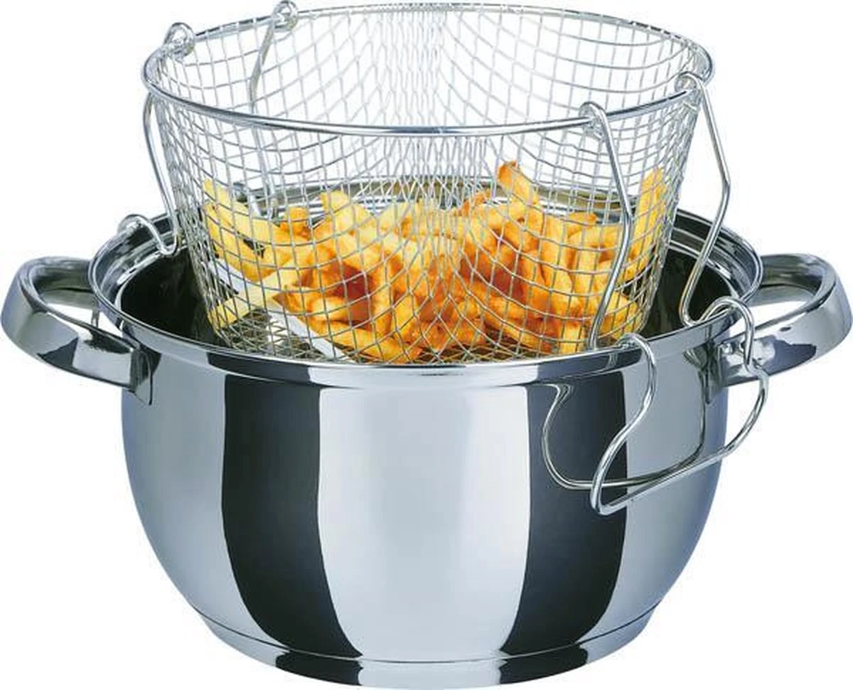 GSW - Frituurpan - RVS 3 GSW - Frituurpan - RVS