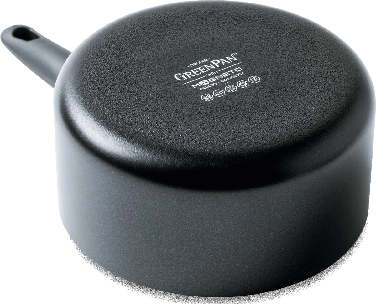 GreenPan Cambridge Steelpan 16cm - Zwart - Inductie - PFAS-vrij 12 GreenPan Cambridge Steelpan 16cm - Zwart - Inductie - PFAS-vrij - Afbeelding 10