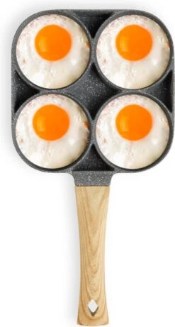 Magnani - Eierpan - 4 Bakplaten Van ⌀ 8 Cm - Voor Gas- En Elektrische Kookplaten - Aluminium - Houten Handvat - 38 X 18.7 X 2 Cm 17 Magnani - Eierpan - 4 Bakplaten Van ⌀ 8 Cm - Voor Gas- En Elektrische Kookplaten - Aluminium - Houten Handvat - 38 X 18.7 X 2 Cm -Kookgerei Korting Winkel 643x1200