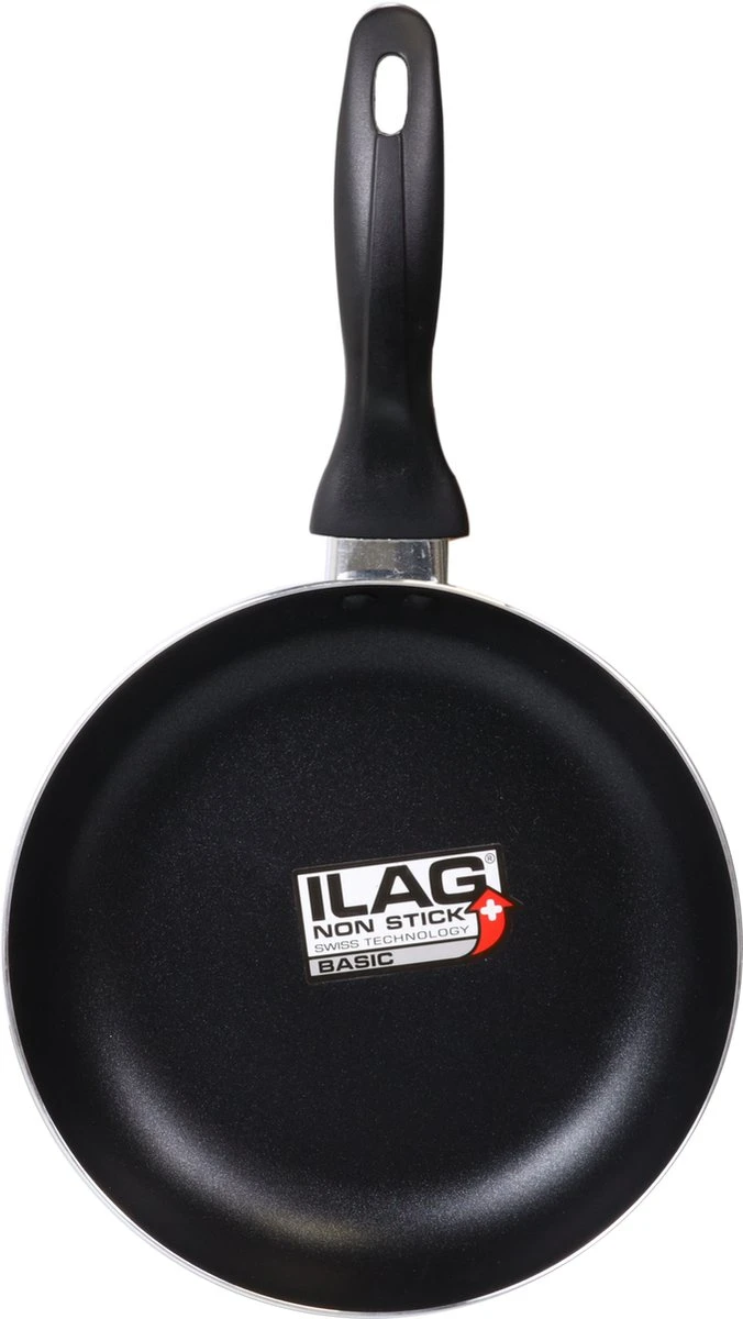 Löwenthal Hoogwaardige Koekenpan Set - 3 Stuks - PFOA Vrije Anti-aanbaklaag - Zwart 5 Löwenthal Hoogwaardige Koekenpan Set - 3 Stuks - PFOA Vrije Anti-aanbaklaag - Zwart - Afbeelding 3