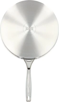 4goodz Dubbelwandige RVS Hapjespan Met Deksel 28 Cm - Zilver -Kookgerei Korting Winkel 693x1200 3