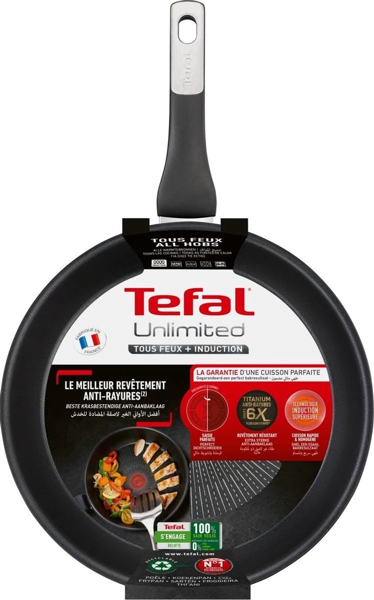 Tefal Unlimited Pannenset - Ø 22 + Ø 28 Cm 11 Tefal Unlimited Pannenset - Ø 22 + Ø 28 Cm - Afbeelding 9