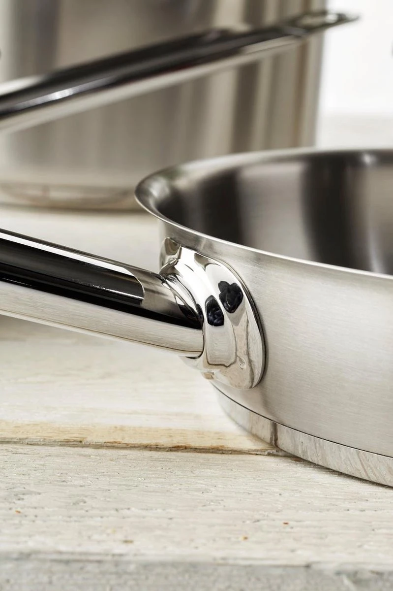 Demeyere Restoline 3 RVS Koekenpan – Koekenpan Inductie - 20 Cm – PTFE-vrij 9 Demeyere Restoline 3 RVS Koekenpan – Koekenpan Inductie - 20 Cm – PTFE-vrij - Afbeelding 7