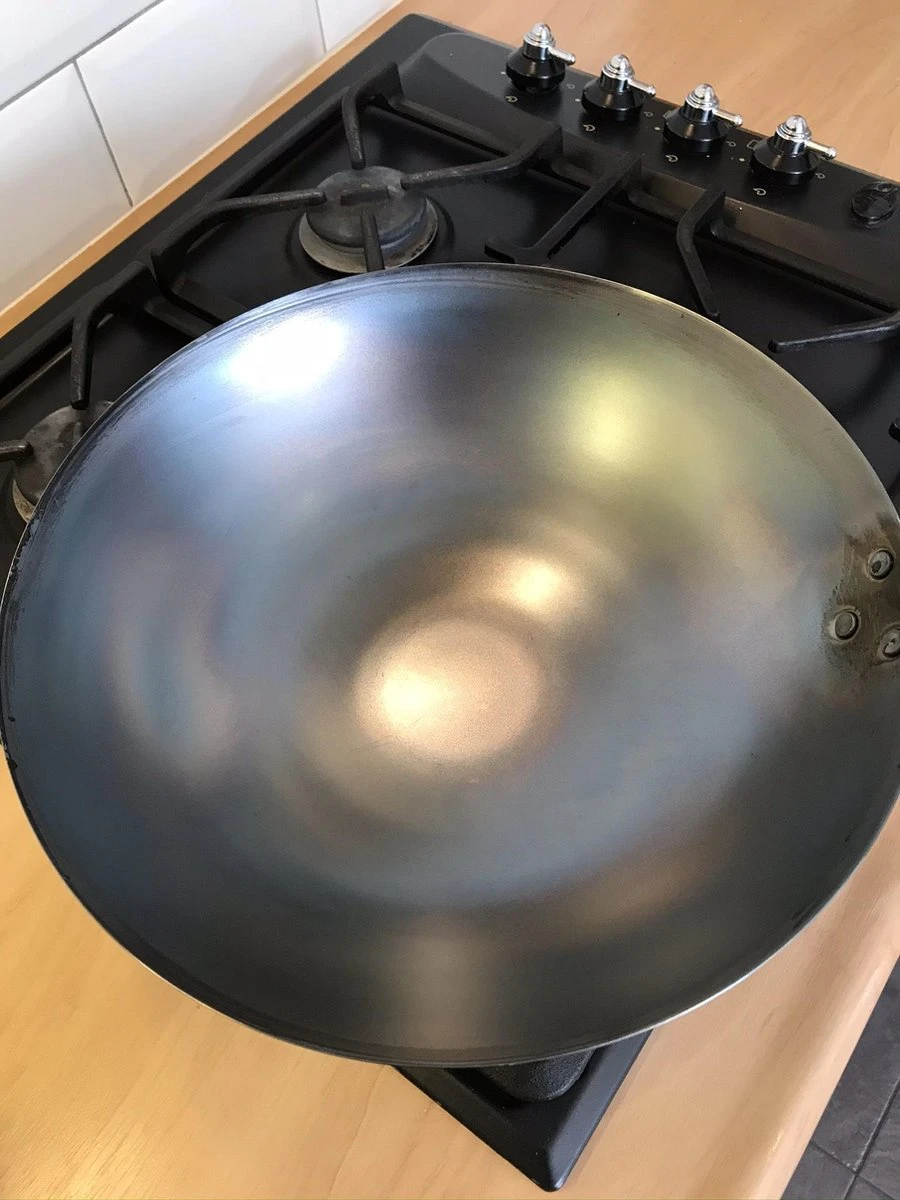 Blackwell Wokpan Voccelli - Plaatstaal - ø 30 Cm - Zonder Anti-aanbaklaag 7 Blackwell Wokpan Voccelli - Plaatstaal - ø 30 Cm - Zonder Anti-aanbaklaag - Afbeelding 5